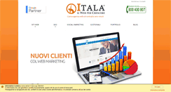 Desktop Screenshot of itala.net